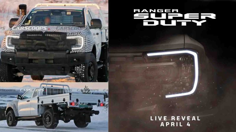 เปิดตัว 4 เมษายนในออสเตรเลีย FORD Ranger Super Duty ก่อนขายปี 2026 ผลิตในไทย