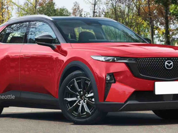 All-NEW MAZDA CX-6e รุ่นใหม่ กำลังเปิดตัว ในอนาคต  * ภาพในจินตนาการ