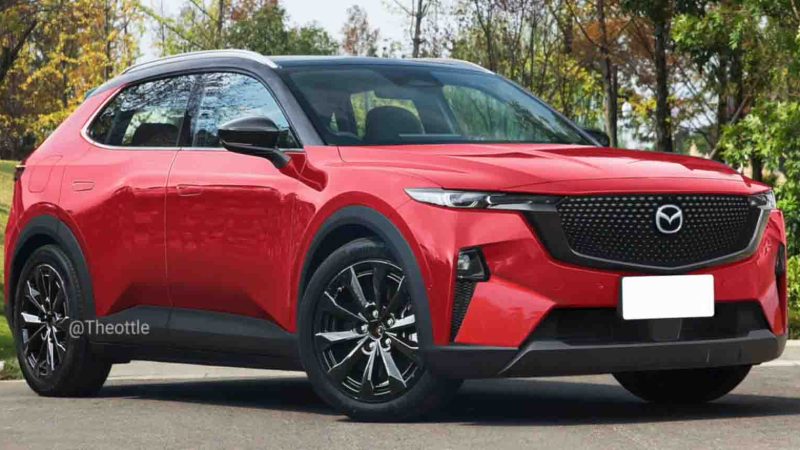 All-NEW MAZDA CX-6e รุ่นใหม่ กำลังเปิดตัว ในอนาคต  * ภาพในจินตนาการ
