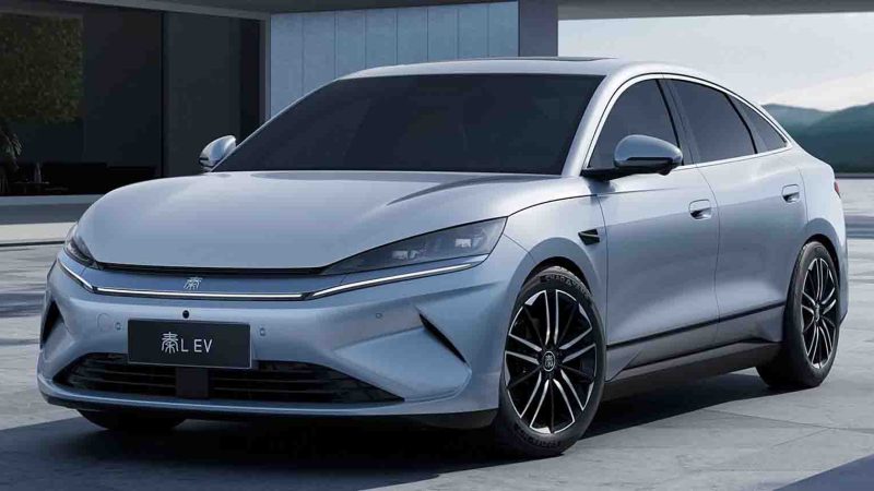 เปิดตัว 12 มีนาคมนี้ในจีน BYD Qin L EV ปรับปรุงใหม่ MY2025 545 กม./ชาร์จ CLTC