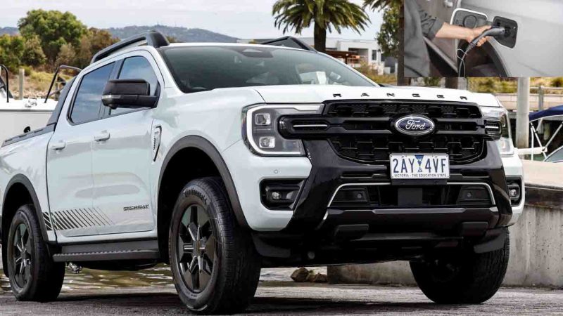 เปิดราคา 1.51 ล้านบาท FORD RANGER PHEV ปลั๊กอินไฮบริด วิ่งไฟฟ้า 48 กม. แบต 11.8kWh ในออสเตรเลีย