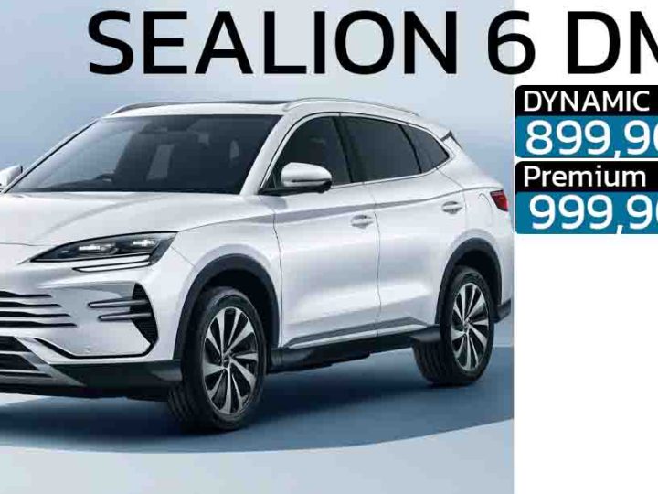 ลดราคาเหลือ 899,900 – 999,900 บาท BYD Sealion 6 DM-i Plug-in Hybrid