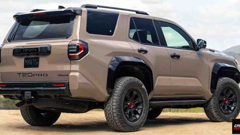 TOYOTA 4RUNNER i-FORCE 2.4 ลิตร 270 แรงม้า และ i-FORCE MAX ไฮบริด 326 แรงม้า ราคา 1.33 – 2.18 ล้านบาท ในสหรัฐฯ