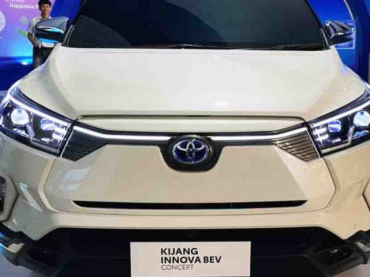 เผยโฉม TOYOTA INNOVA BEV Concept ต้นแบบไฟฟ้าล้วน ในอินโดฯ