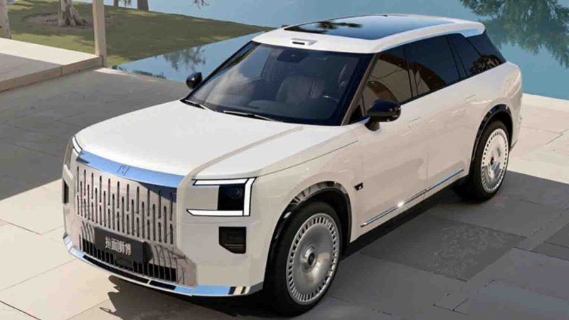 ZEEKR 9X SUV ไฟฟ้า 3 แถว 7 ที่นั่ง กำลังเปิดตัวในจีน * ภาพในจินตนาการ