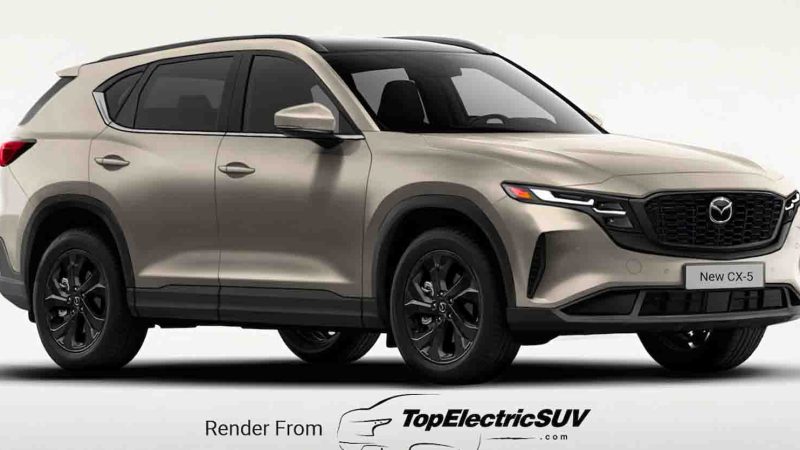 MAZDA CX-5 เจเนอเรชันใหม่ปี 2027 เบนซิน 2.5 ลิตร+HEV ที่พัฒนาขึ้นเอง Skyactiv-Z * ภาพในจินตนาการ