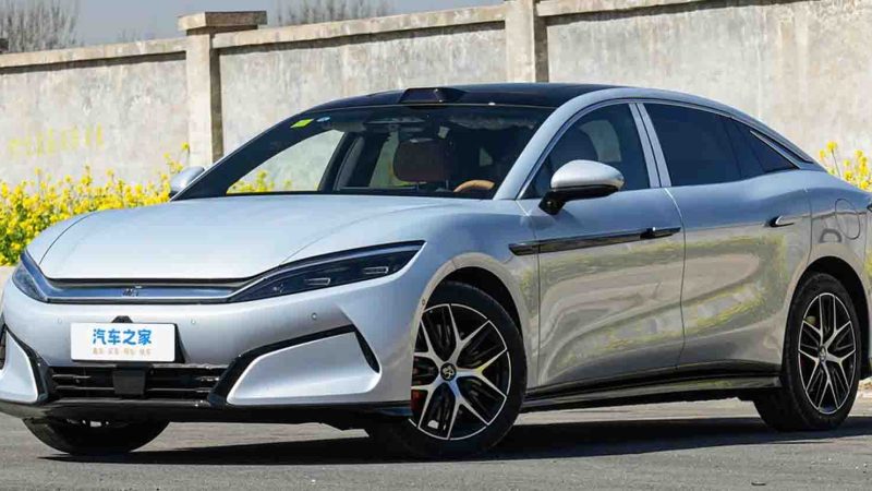 เปิดขายจีน 1,022,000 บาท BYD HAN L รองรับชาร์จ 1000KW วิ่งได้ 701 กม./ชาร์จ CLTC ข้อมูล 3 รุ่นย่อย