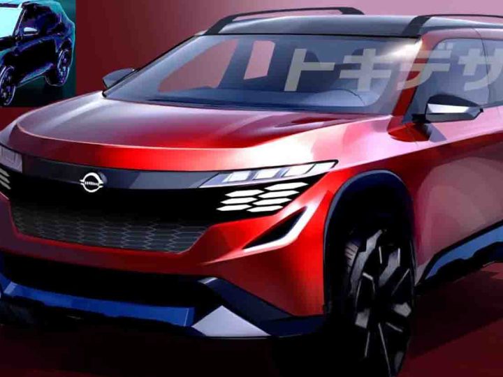 NISSAN Rogue/X-Trail PHEV ปลั๊กอินไฮบริด ภายในปี 2026 ในสหรัฐฯ * อิงจากภาพเงา