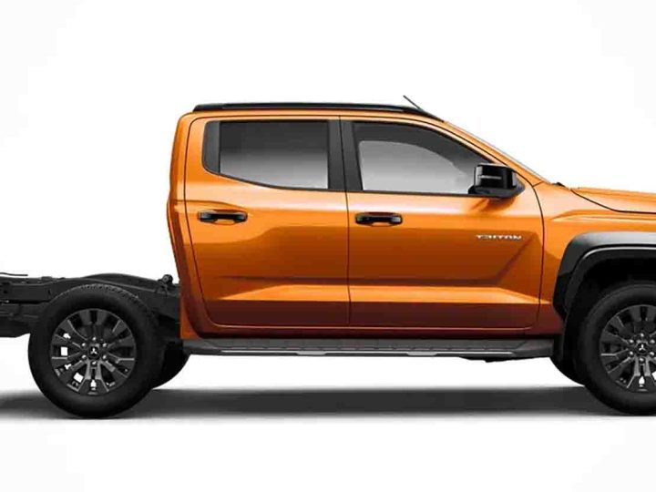 Mitsubishi Triton Dual Cab-Chassis กระบะแชสซีส์ 4 ประตู เปิดขาย 1.0 ล้านบาทในออสเตรเลีย
