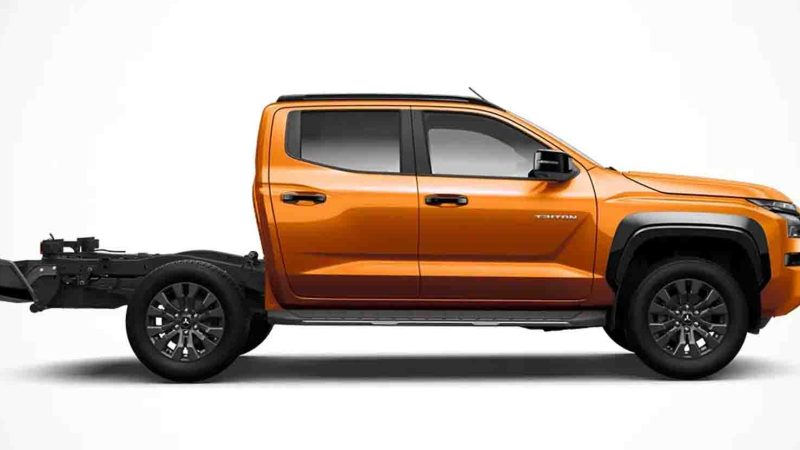 Mitsubishi Triton Dual Cab-Chassis กระบะแชสซีส์ 4 ประตู เปิดขาย 1.0 ล้านบาทในออสเตรเลีย