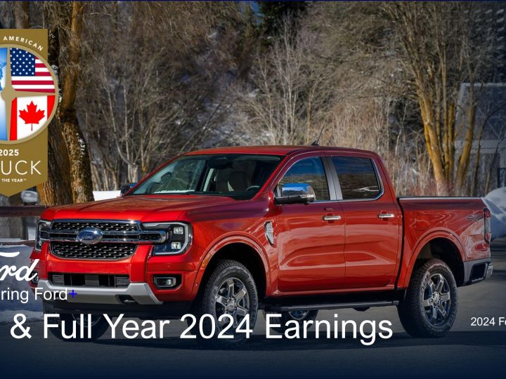 ผลประกอบการประจำปี 2024 ของ Ford Motor Company