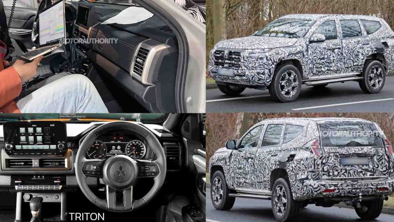 ทดสอบวิ่ง All-NEW Mitsubishi Pajero Sport ใหม่ คาดเปิดตัวปีนี้ 2025 ภายในคล้าย TRITON