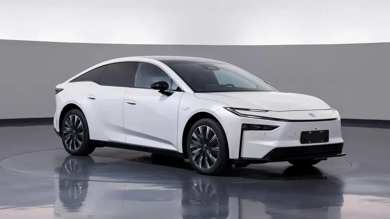 TOYOTA bZ7 EV ซีดานไฟฟ้า D-Segment ใหม่ ก่อนเปิดตัวในประเทศจีน