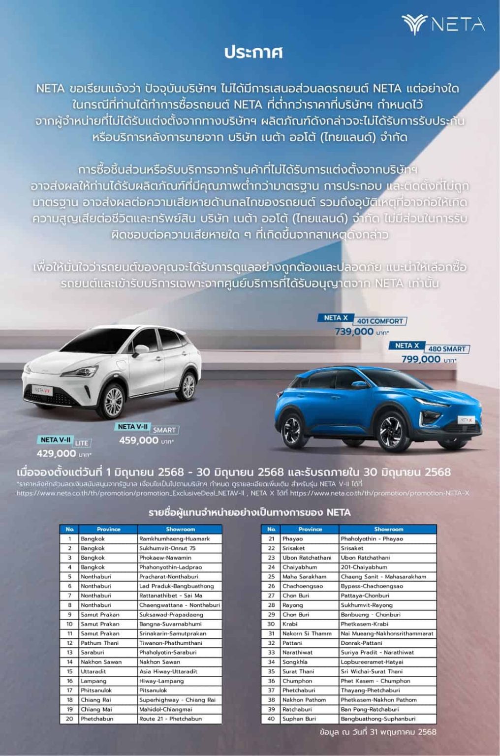 สรุปมหากาพย์ NETA : บริษัทแม่ที่จีนยื่นล้มละลาย สะเทือนถึงไทย หยุดผลิต ...