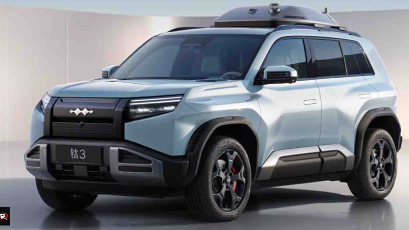 เปิดตัวจีน ราคา 608,000 บาท BYD FangCheng Bao Titanium 3 501 กม./ชาร์จ CLTC