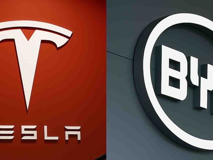 Q1 ปี 2025 BYD ส่งมอบรถยนต์ไฟฟ้า BEV กว่า 416,388 คัน แซง Tesla ที่ขายได้ 336,681 คัน