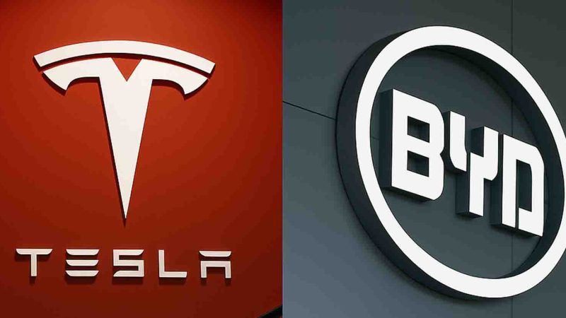 Q1 ปี 2025 BYD ส่งมอบรถยนต์ไฟฟ้า BEV กว่า 416,388 คัน แซง Tesla ที่ขายได้ 336,681 คัน