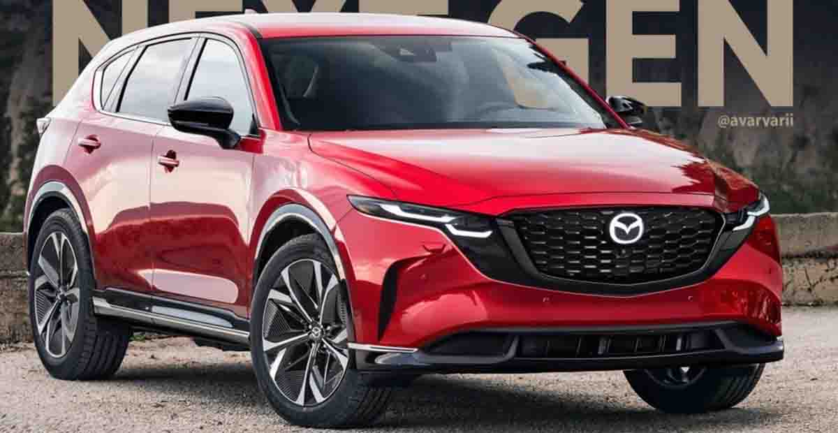 MAZDA CX-5 เจเนอเรชันใหม่ปี 2027 เบนซิน 2.5 ลิตร+HEV ที่พัฒนาขึ้นเอง Skyactiv-Z * ภาพในจินตนาการ