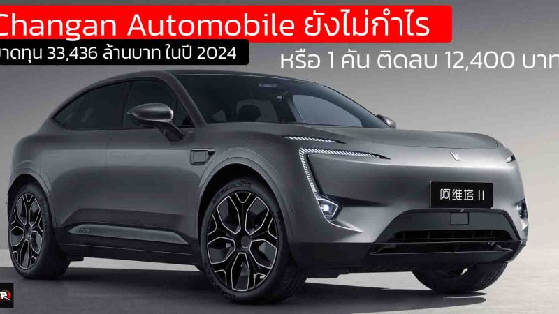 Changan Automobile ยังไม่กำไร ! ขาดทุน 33,436 ล้านบาท ในปี 2024 หรือ 1 คัน ติดลบ 12,400 บาท AVATR ขาดทุนหนัก!
