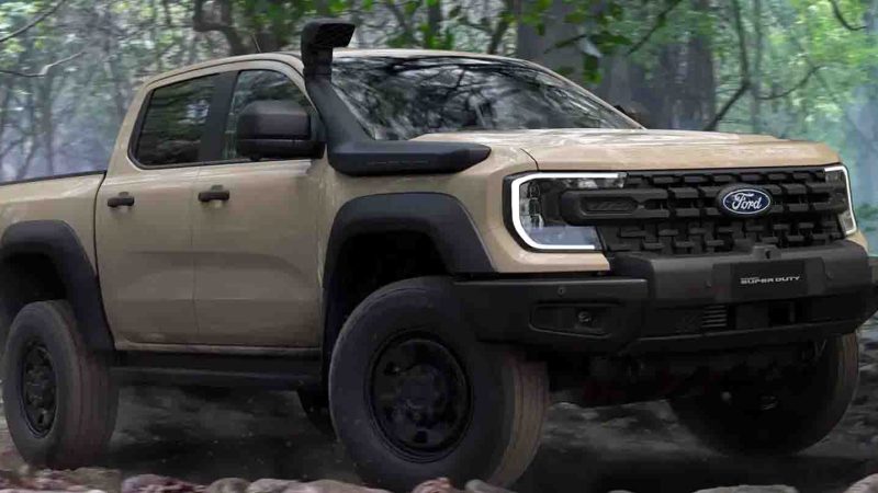 เปิดราคา 1.76 – 1.90 ล้านบาท ในออสเตรเลีย Ford Ranger Super Duty 2025 ลากจูงได้ถึง 4.5 ตัน