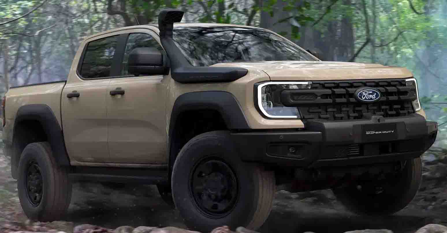 เปิดราคา 1.76 – 1.90 ล้านบาท ในออสเตรเลีย Ford Ranger Super Duty 2025 ลากจูงได้ถึง 4.5 ตัน