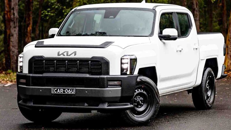รวมภาพคันจริง ในออสเตรเลียรุ่นเริ่มต้น KIA Tasman 2025 ราคา 909,000 บาท ดีเซลเทอร์โบ 2.2 ลิตร 209 แรงม้า