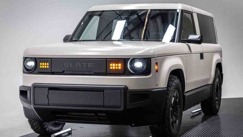 ภาพคันจริง Slate Auto Truck กระบะ และ SUV ไฟฟ้าราคาประหยัด ในสหรัฐฯ
