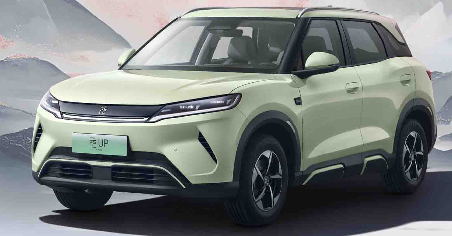 ลดราคาเหลือ 339,000 บาท ไม่มี ระบบขับขี่อัจฉริยะ BYD Yuan UP วิ่งได้ 301 กม./ชาร์จ CLTC