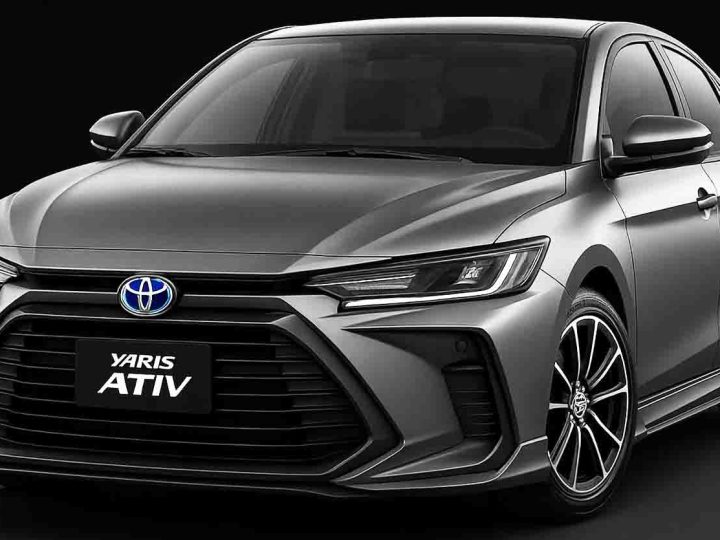 ลุ้นขายไทยกลางปีนี้ TOYOTA YARIS ATIV HEV ไฮบริดใหม่ * ภาพในจินตนาการ