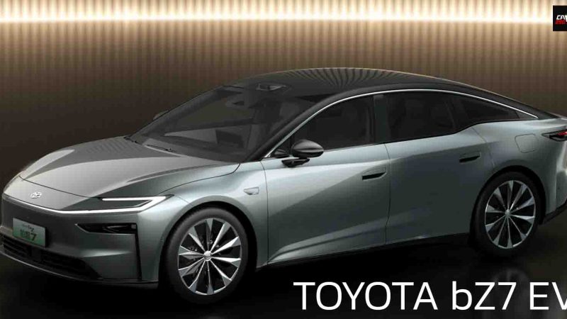 TOYOTA เปิดตัว bZ7 EV ซีดานไฟฟ้า D-Segment ใหม่ในประเทศจีน