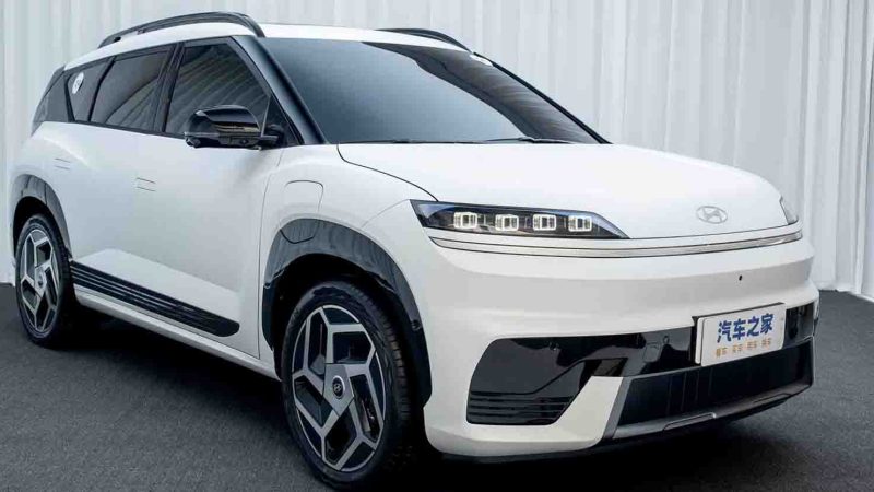 ภาพคันจริง HYUNDAI ELEXIO SUV ไฟฟ้ารุ่นใหม่า วิ่งได้กว่า 700 กม./ชาร์จ ก่อนเปิดตัวในจีน