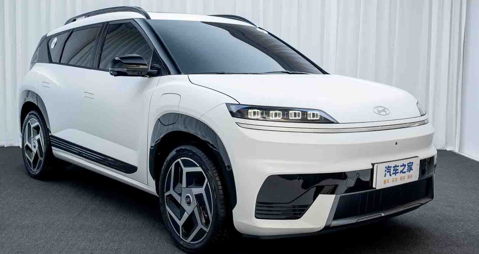 ภาพคันจริง HYUNDAI ELEXIO SUV ไฟฟ้ารุ่นใหม่า วิ่งได้กว่า 700 กม./ชาร์จ ก่อนเปิดตัวในจีน
