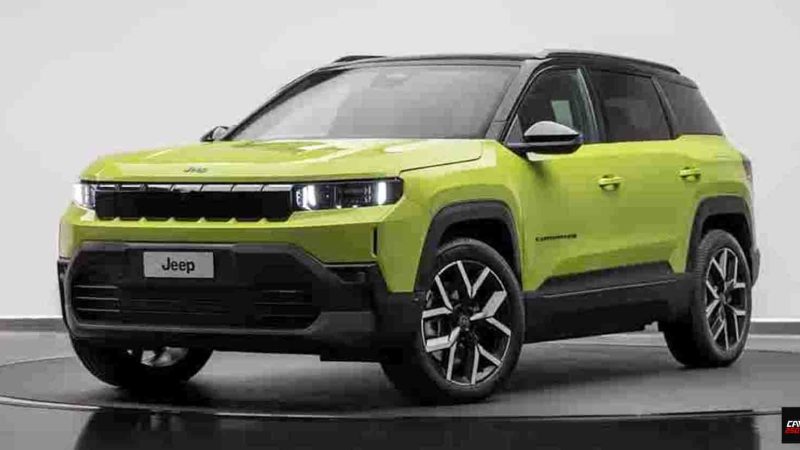 ภาพคันจริง Jeep Compass SUV ขนาดกลางมีให้เลือกทั้ง BEV , HEV , PHEV ก่อนเปิดตัว