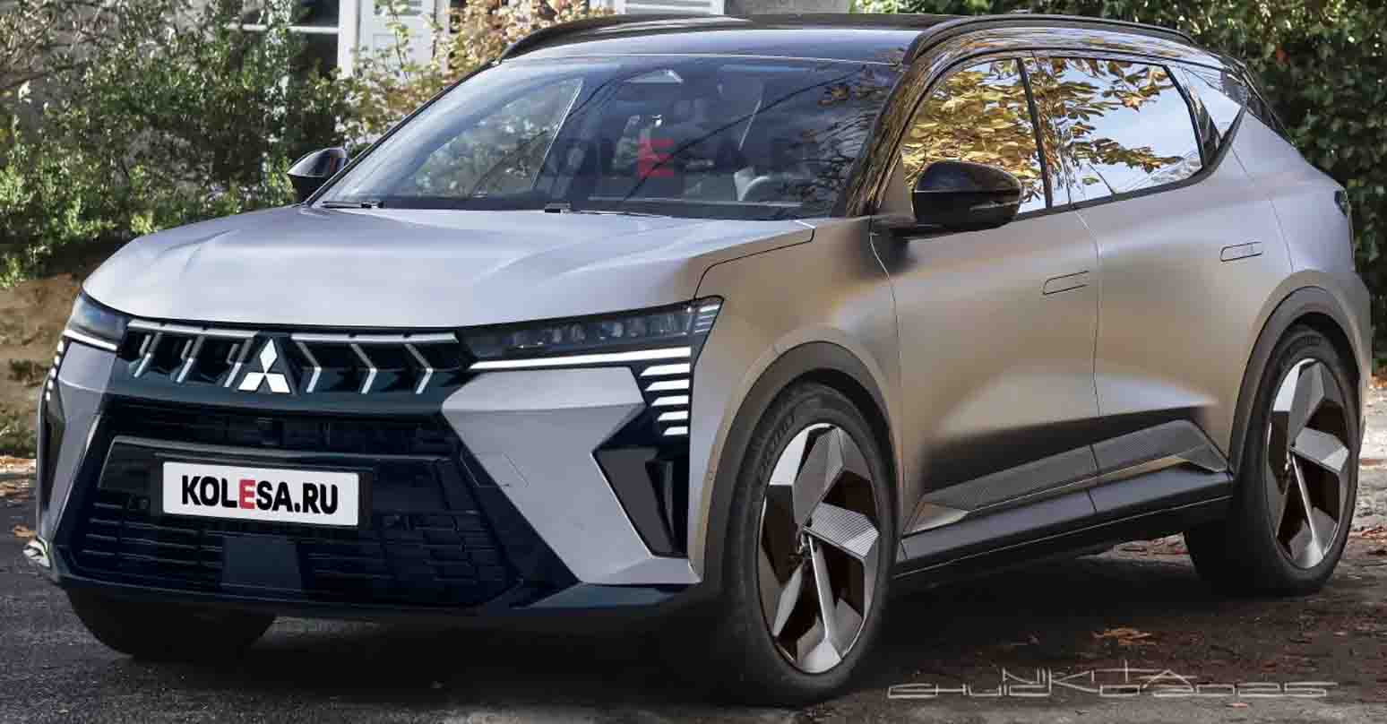 Mitsubishi Eclipse Cross BEV รุ่นใหม่ ก่อนเปิดตัวในยุโรป กันยายนนี้ * ในจินตนาการ