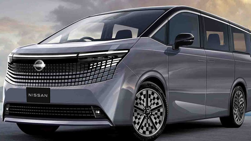 NISSAN ElGrand e-POWER ใหม่ เทียบชั้น Alphad ภาพอิงจากทีเซอร์