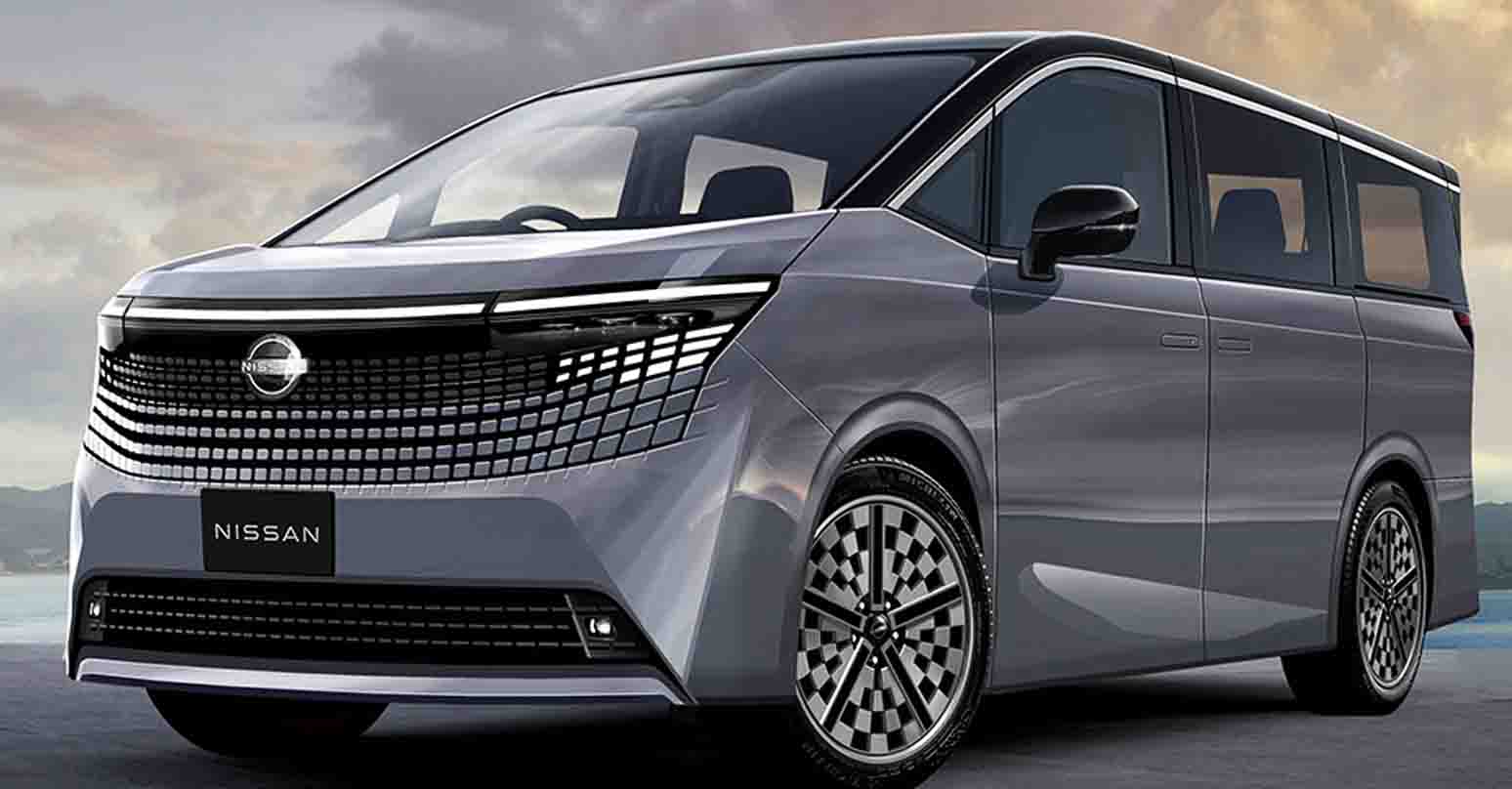 NISSAN ElGrand e-POWER ใหม่ เทียบชั้น Alphad ภาพอิงจากทีเซอร์