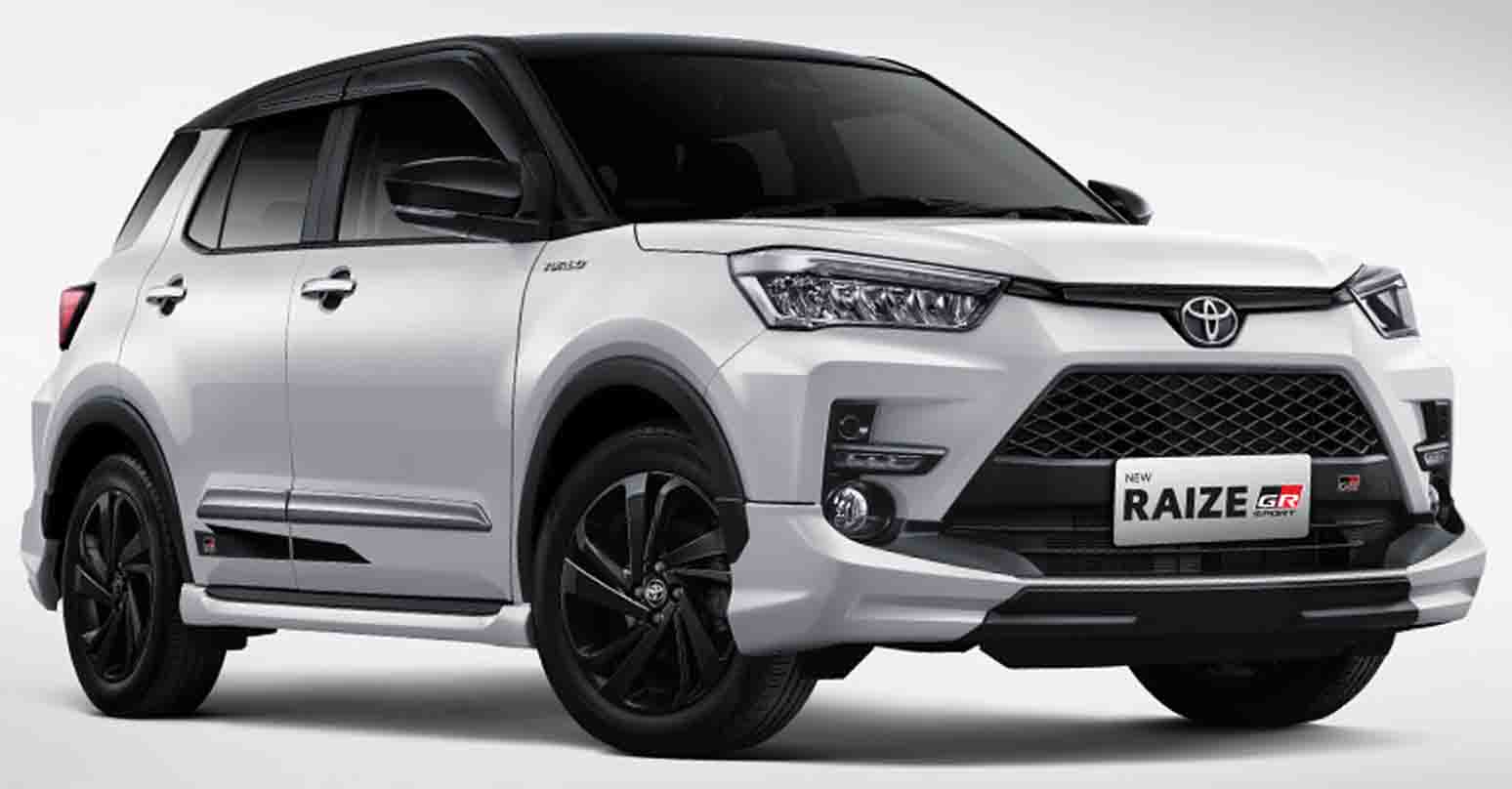 ราคา 566,000 บาท TOYOTA RAIZE GR SPORT 1.0T 98 แรงม้า ในอินโดฯ คู่แข่ง SUZUKI FRONX