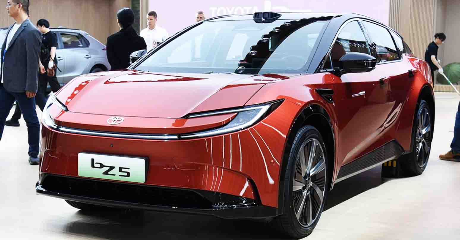 เปิดตัวจีน 10 มิถุนายนนี้ พรีเซลล์เริ่ม 590,000 บาท TOYOTA bZ5 EV 550 – 630 กม./ชาร์จ