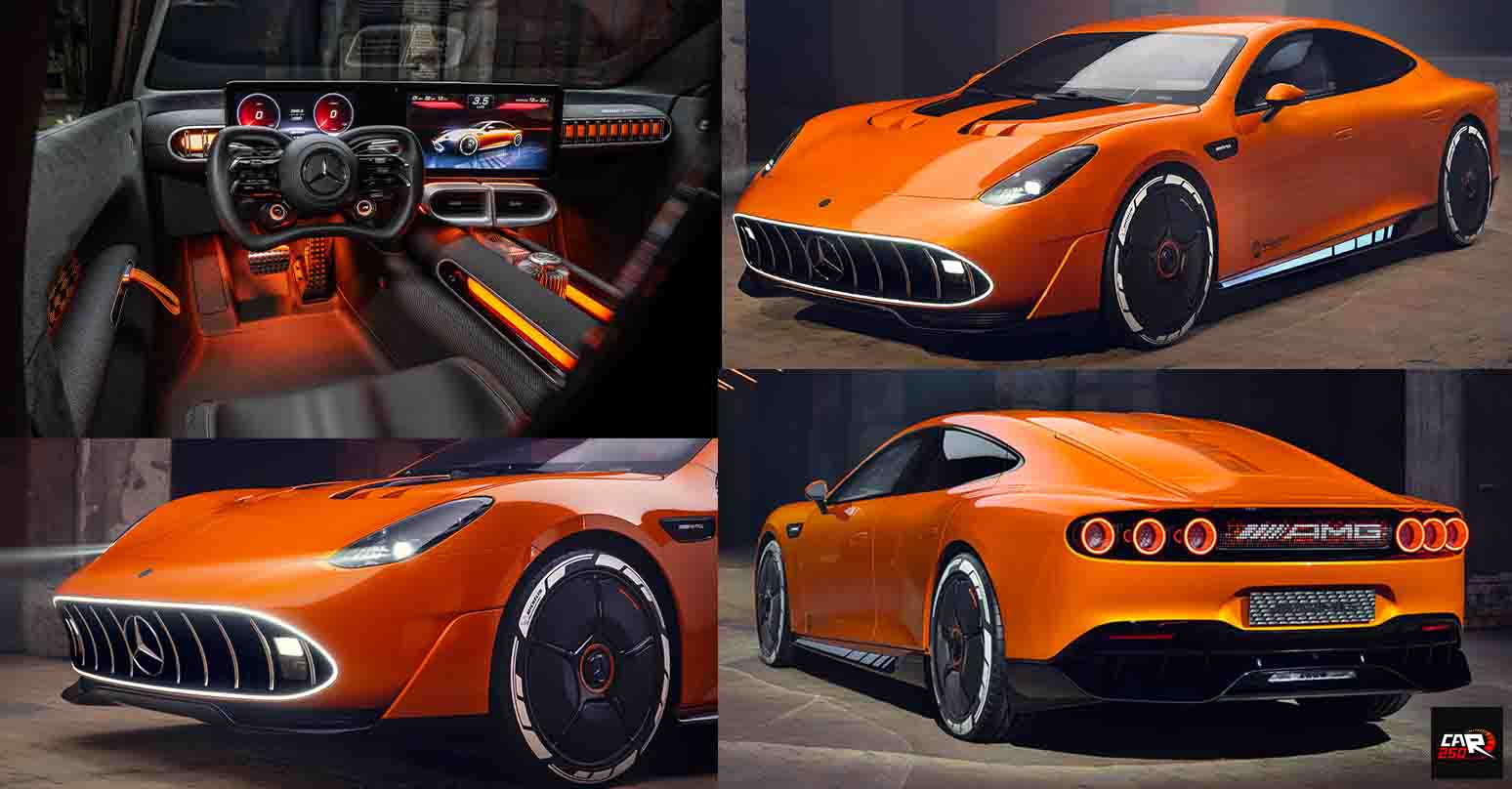 1,341 แรงม้า, ชาร์จ 400 กม. ใน 5 นาที: CONCEPT AMG GT XX ซูเปอร์คาร์ไฟฟ้า ต้นแบบใหม่