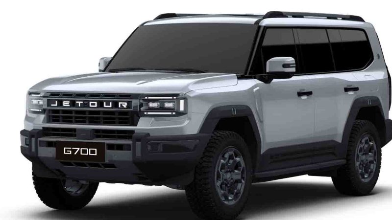 เตรียมเปิดตัวในการ์ต้า Chery Jetour G700 คู่แข่ง TOYOTA LAND Cruiser PRADO 250
