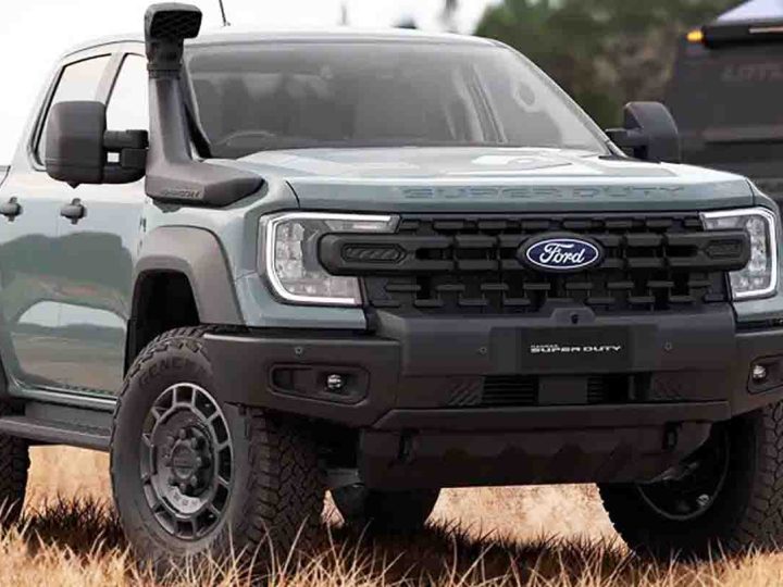 เปิดราคา 1.76 – 1.90 ล้านบาท ในออสเตรเลีย Ford Ranger Super Duty 2025 ลากจูงได้ถึง 4.5 ตัน