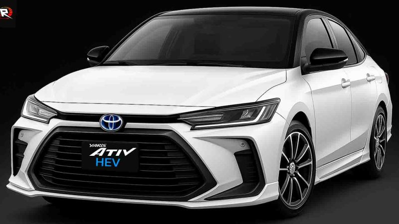 คาดเปิดตัวปลาย ก.ค.นี้ในไทย อาจเริ่ม 7 แสนต้นๆ TOYOTA YARIS ATIV HYBRID ประหยัดกว่า YARIS CROSS