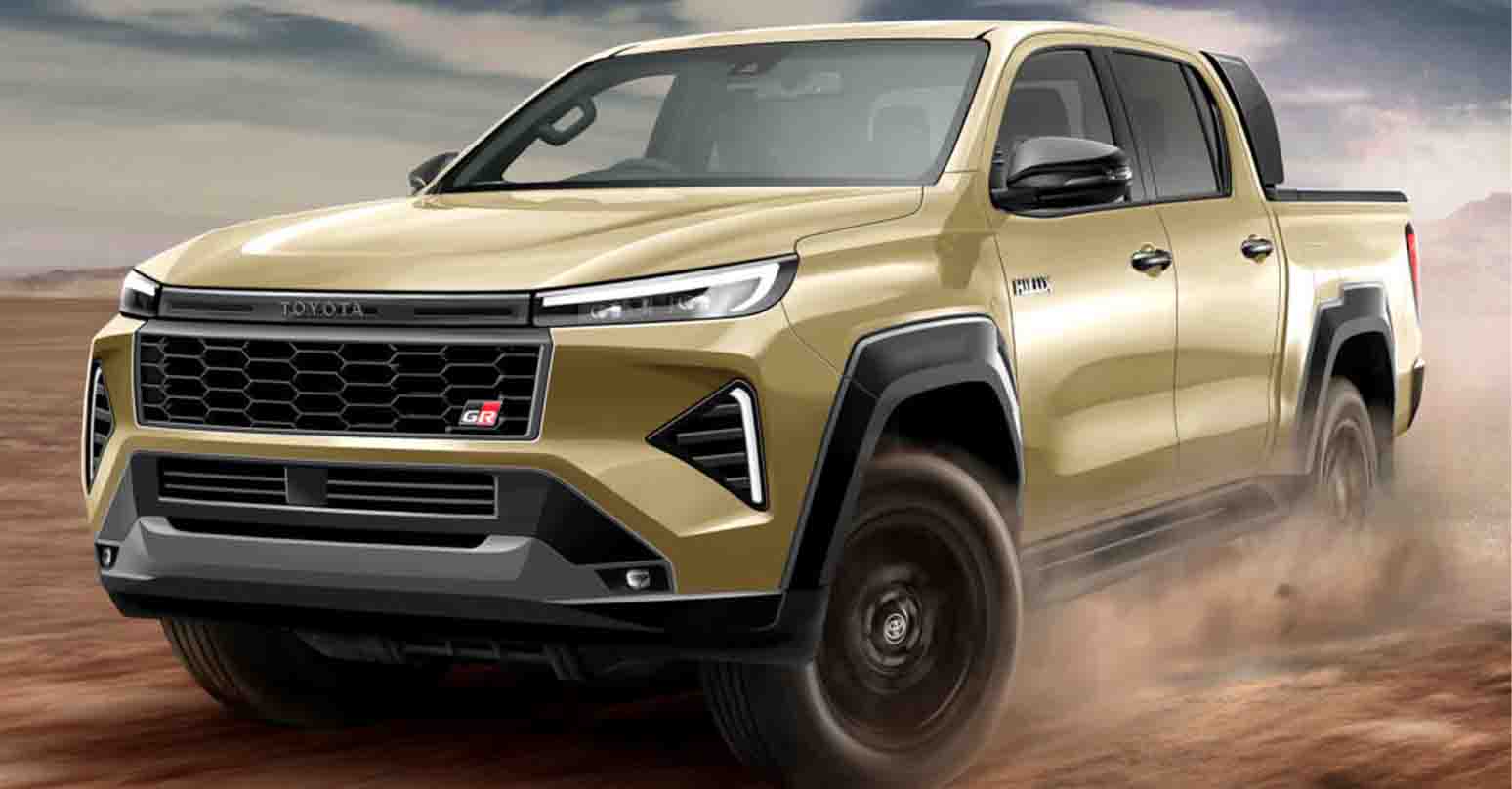 สื่อญี่ปุ่นเผยภาพ TOYOTA HILUX REVO/TRAVO GR SPORT ใหม่ * bestcarweb