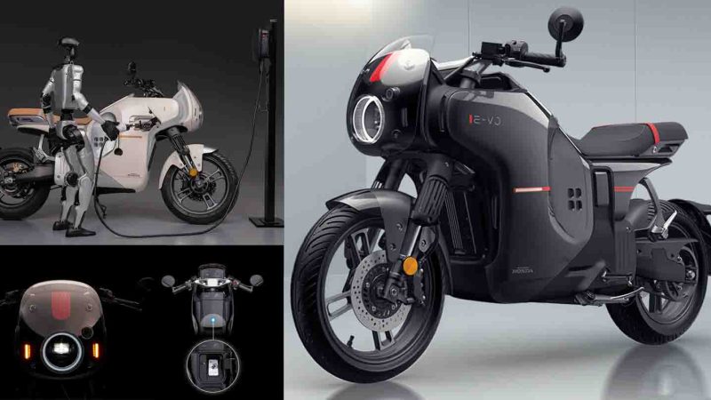 เปิดขายจีน 136,000 – 168,000 บาท Honda E-VO มอเตอร์ไซค์ไฟฟ้า 120 – 170 กม./ชาร์จ