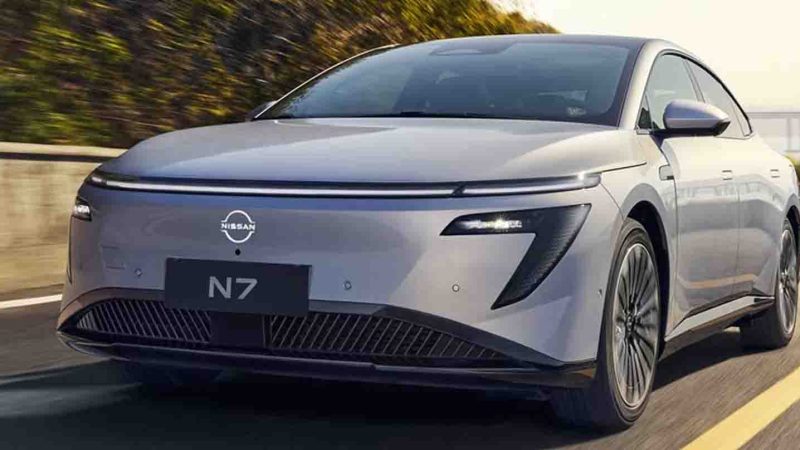 เตรียมขายอาเซียนปีหน้า NISSAN N7 SEDAN ซีดานไฟฟ้า 540 – 635 กม./ชาร์จ CLTC