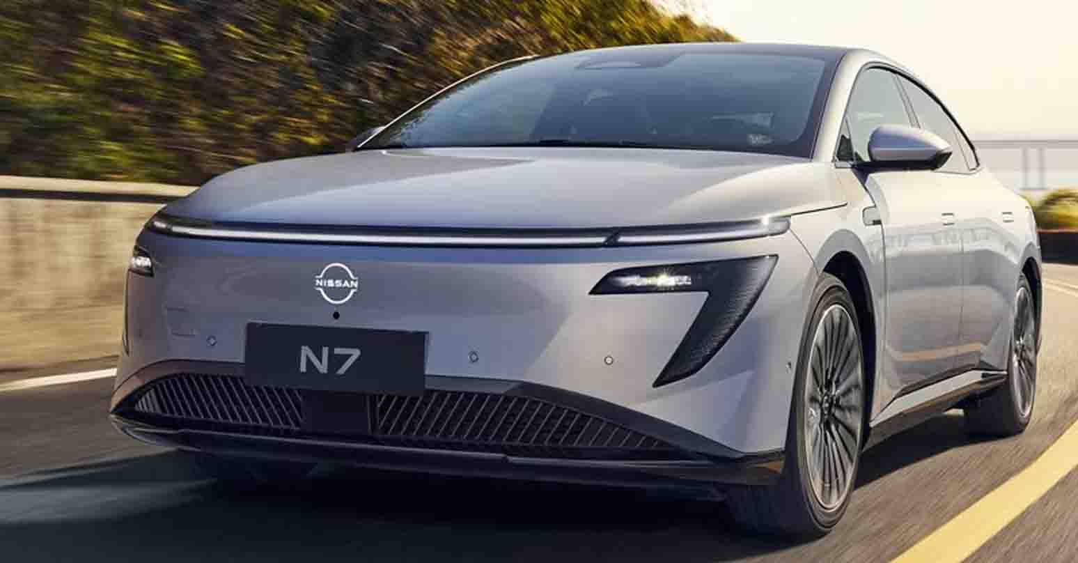 เตรียมขายอาเซียนปีหน้า NISSAN N7 SEDAN ซีดานไฟฟ้า 540 – 635 กม./ชาร์จ CLTC