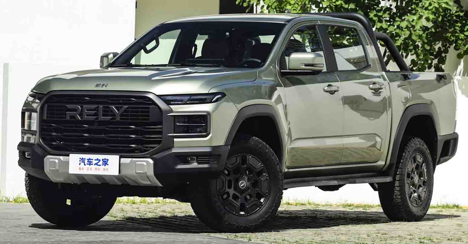 CHERY เปิดตัวกระบะ RELY WEILIN R08 ดีเซลเทอร์โบ 2.3 ลิตร 163 แรงม้า พร้อมท้าชน HILUX
