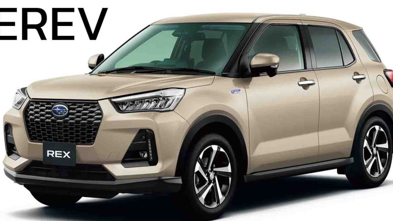 Subaru เปิดตัว REX EREV ใหม่ บนแพลตฟอร์ม DNGA ในญี่ปุ่น ราคา 586,000 บาท