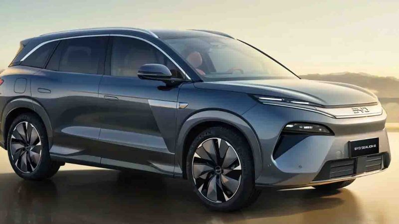 ยืนยันขายพวงมาลัยขวาในออสเตรเลียต้นปีหน้า BYD SEALION 8 PHEV SUV ขนาดใหญ่ 7 ที่นั่ง