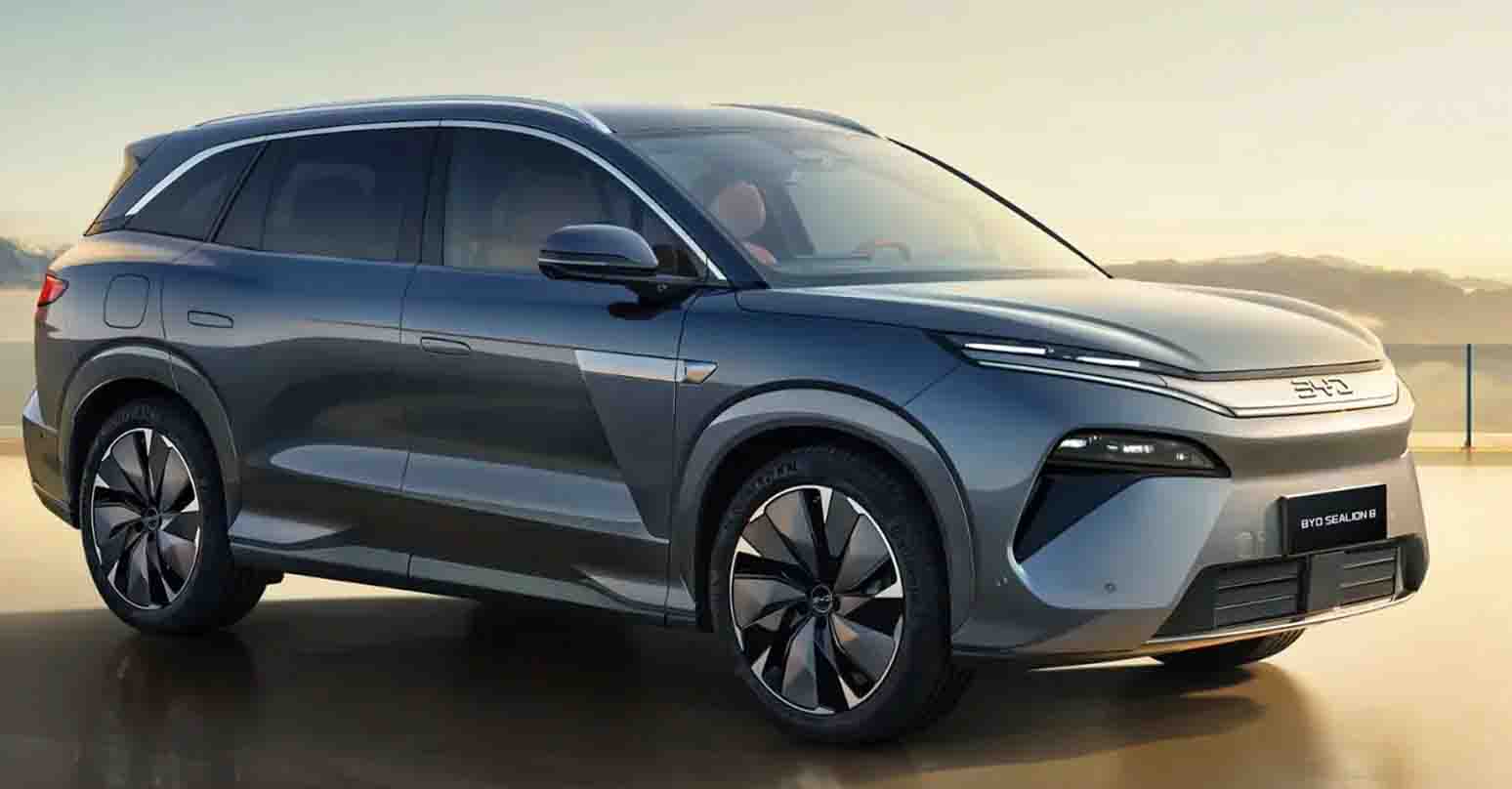 ยืนยันขายพวงมาลัยขวาในออสเตรเลียต้นปีหน้า BYD SEALION 8 PHEV SUV ขนาดใหญ่ 7 ที่นั่ง